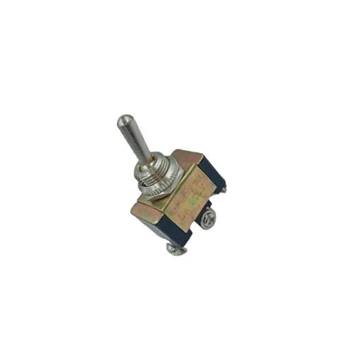 Toggle 3 Pin Screw On-Off-On Toggle Switches - Color: Silver