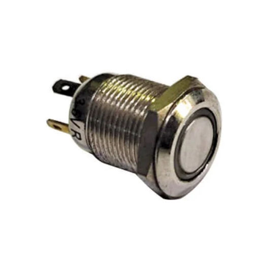 Metal Switch 16 Mm Micro Switch With Ring Light - Color: Golden