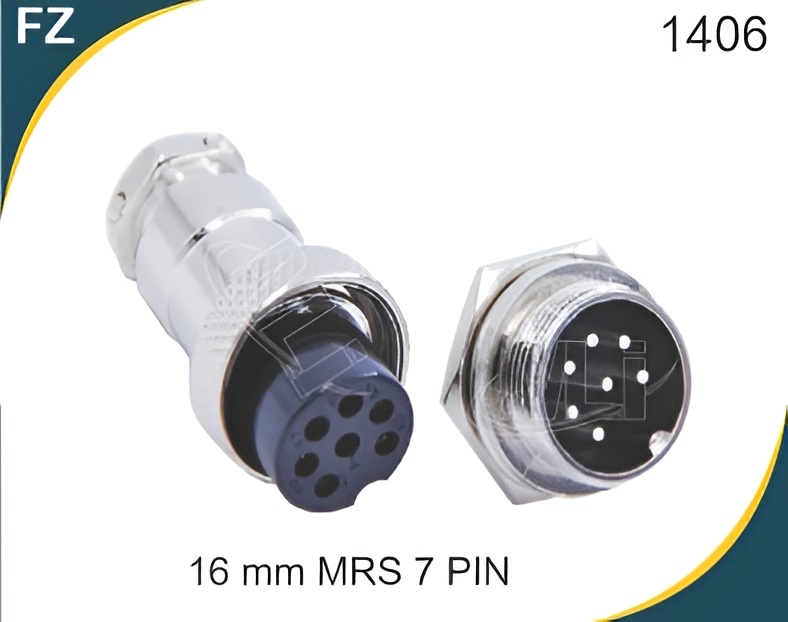 Mrs. Connector Male Female Panel Mount Aviation Connector Plug