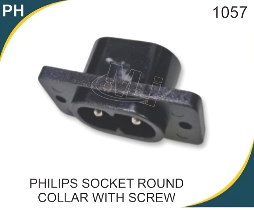 Philips Socket Round Collar With Screw