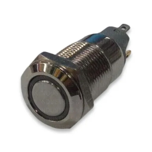22mm With Ring Light Metal Switch