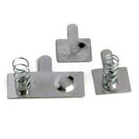 Iron Battery Contact Spring - Stainless Steel, 12mm Outer Diameter, Silver Color, 3g Weight | Reliable Connection for Electronics