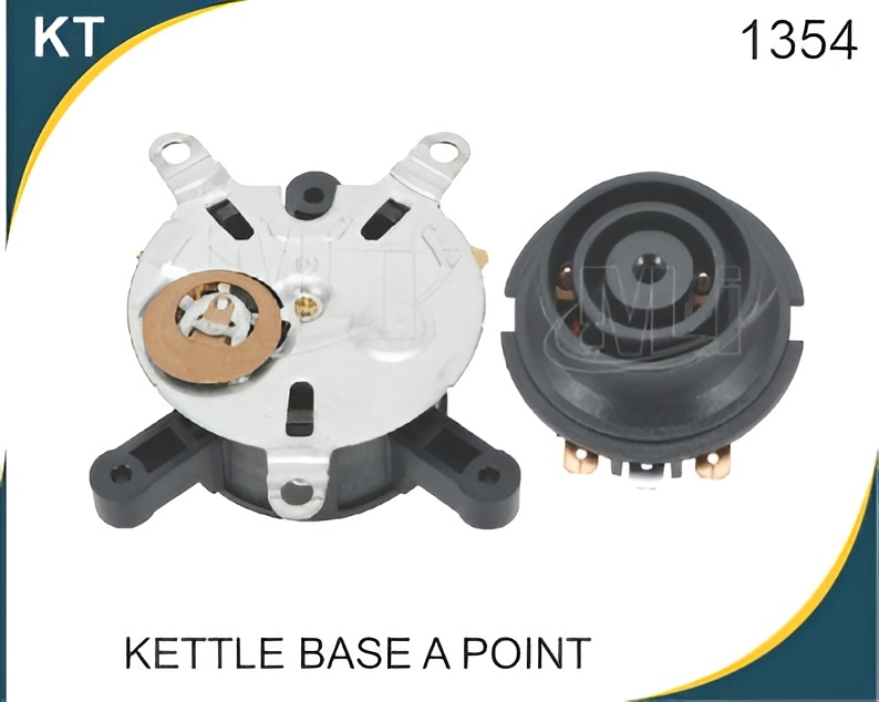 0027 Kettle Base A - Copper Material, 1000 Watts Power, Black Color | Auto Switch Off Feature, 6-12 Month Warranty