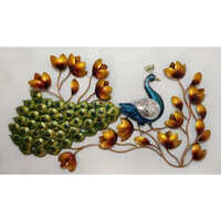 Led Decorative Peacock Wall Decor - Color: Cool White