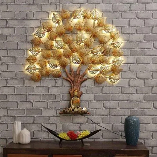 Decorative Tree Shape Metal Wall Decor - Color: Various Colour