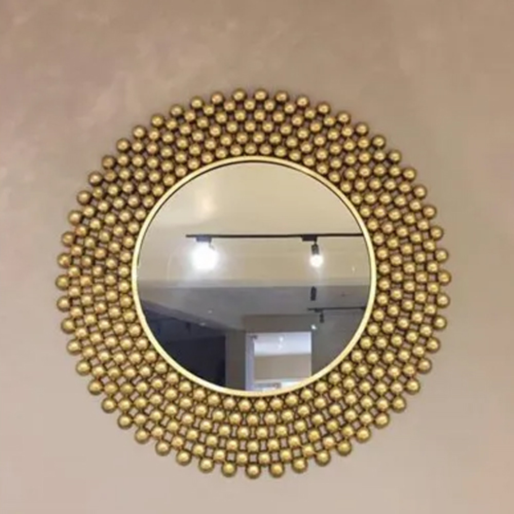 Iron Ball Mirror - Application: Decoration