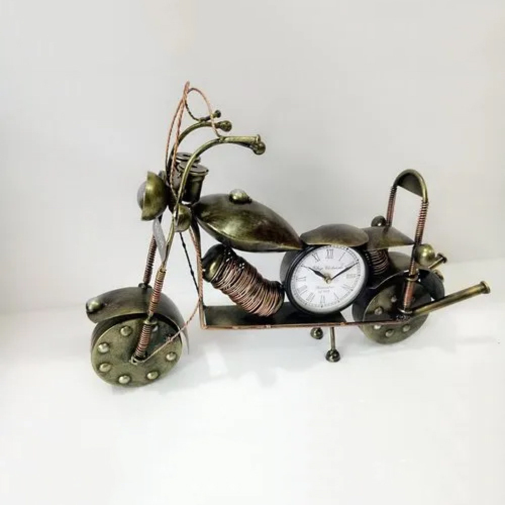Iron Bike Clock - Application: Decoration