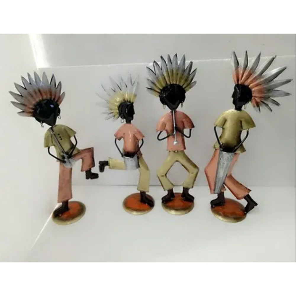 Decorative Iron Adivasi Set - Color: Various Available