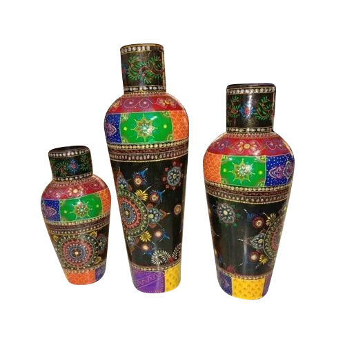 Decorative Painting Pot Set - Color: Multicolor