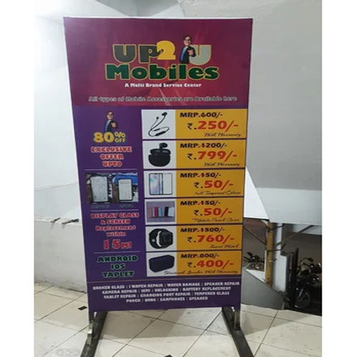 Floor Stand Sign Board - Application: Advertisement