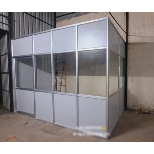 Aluminium Office Partition - Dimension (L*W*H): 9 Feet (Height) Foot (Ft)