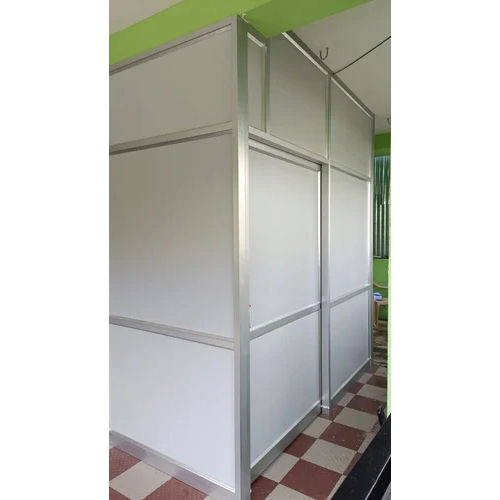 Office Room Aluminum Partition - Dimension (L*W*H): 9 Feet (Height) Foot (Ft)