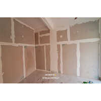 Cement Fiber Board Partition Service - Customized Size | White Fiber Material For Elegant Wall Decoration