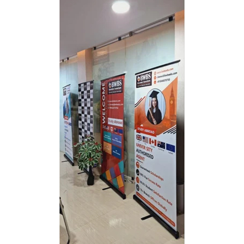 Customized Roll Up Standee - Application: Outdoor