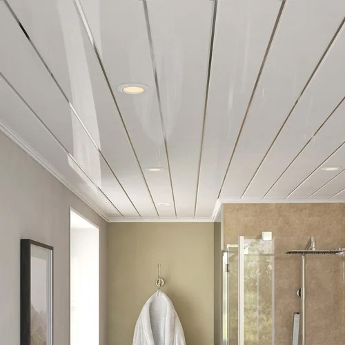 High Grade Pvc Ceiling Panel - Pattern: Plain