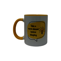 Three  tone yellow ceramic mug