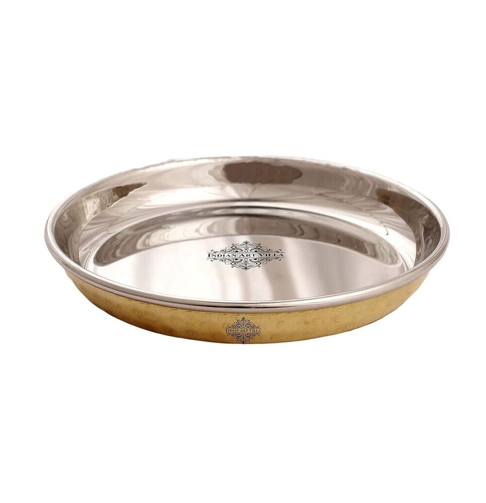 Handcrafted Brass Pooja Thali Aarti