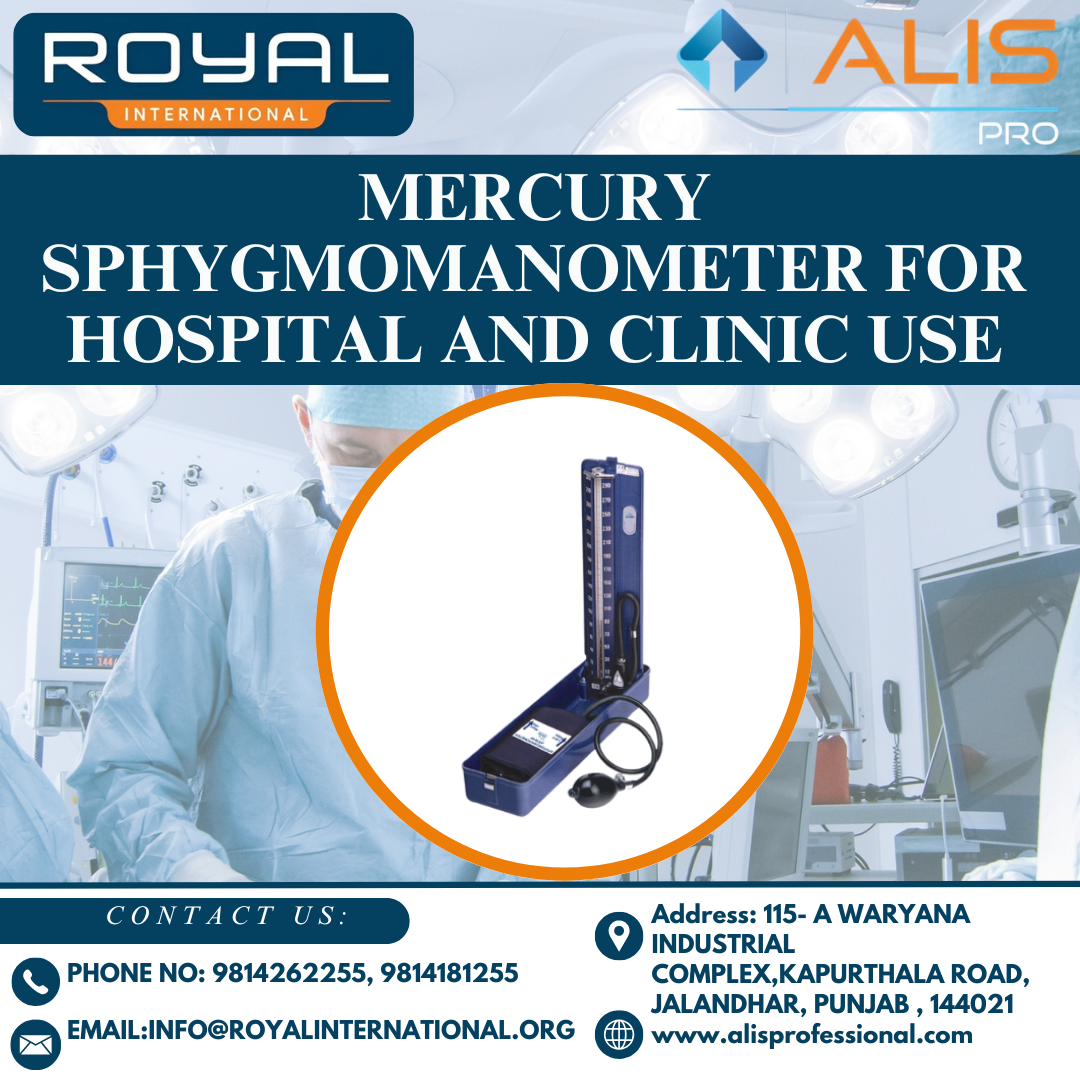 Mercury Sphygmomanometer for Hospital and Clinic use