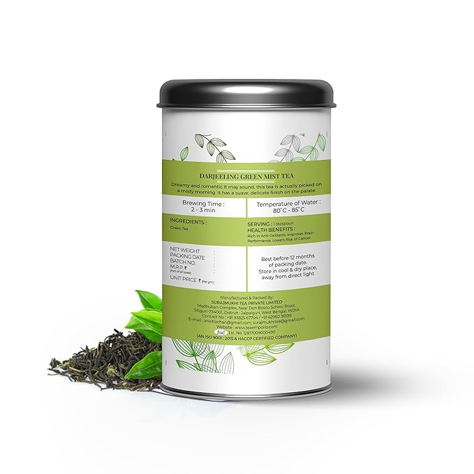 DARJEELING GREEN MIST TEA