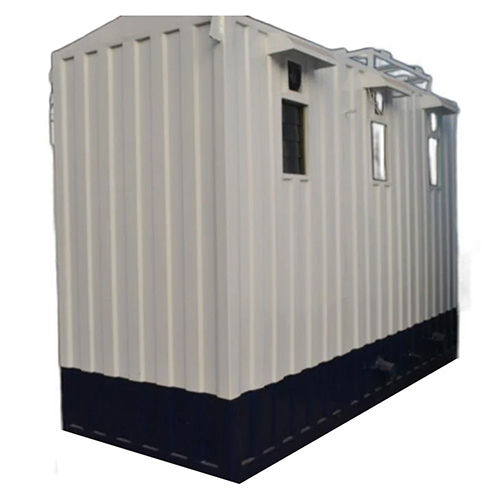 Ms-Gi Western Type Portable Toilet Cabin - Color: White