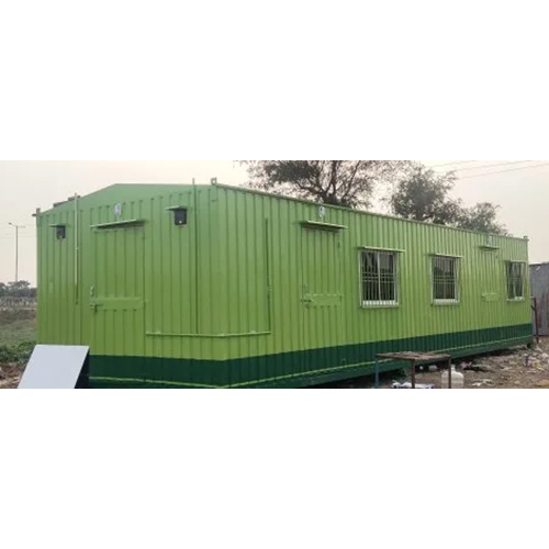 Modular Portable Cabin - Color: Green