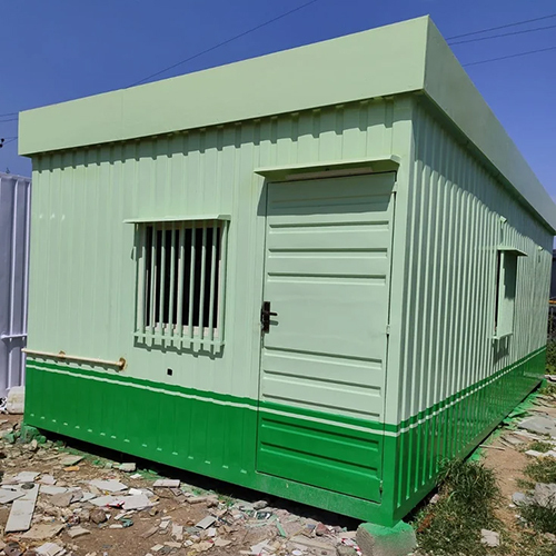 Portable Container House - Color: Green