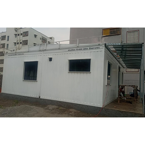 Portable Container House - Color: White