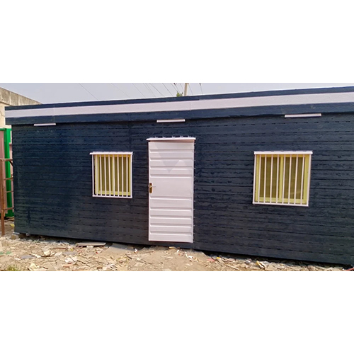 Portable Container House - Color: Black