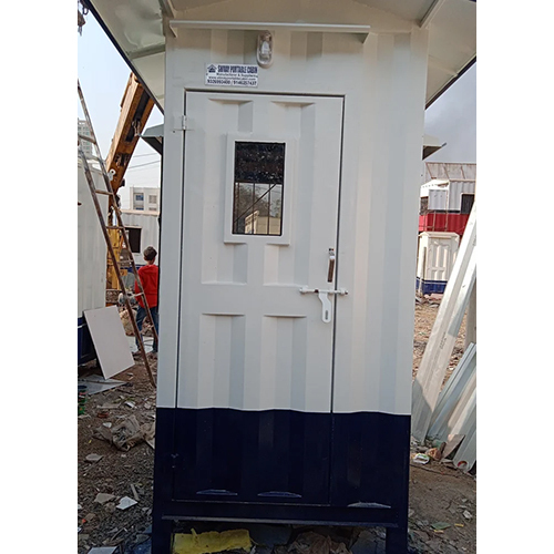 Ms-Gi Pre Fabricated Portable Toilet Cabin - Color: White