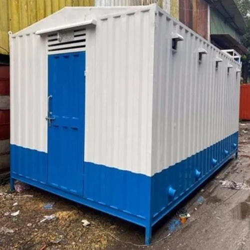 Mild Steel Readymade Toilet Cabin