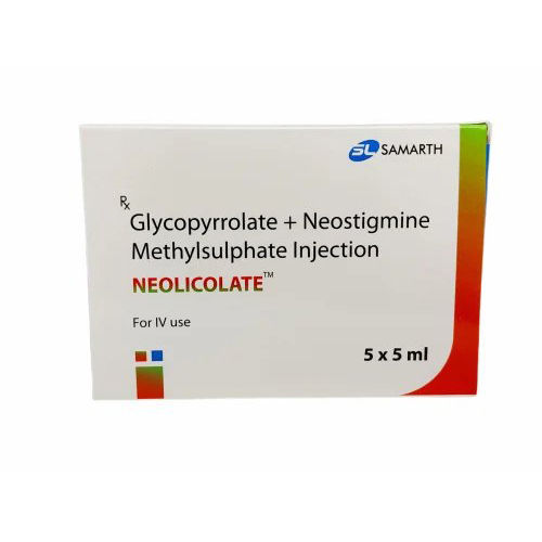 Neolicolate Glycopyrrolate+ Neostigmine Methylsulphate