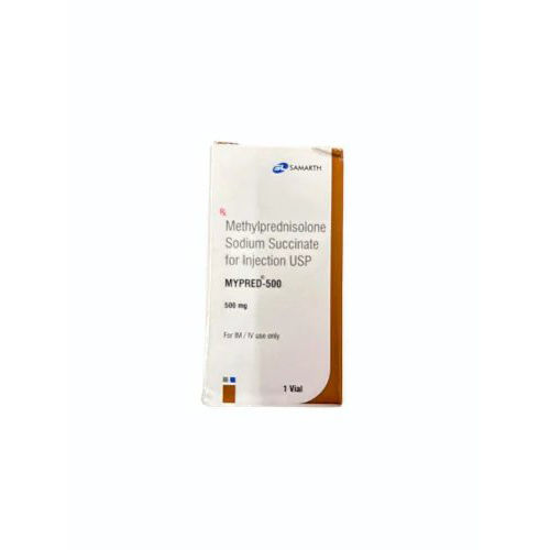 Methylprednisolone Sodium Succinate Injection Usp, 500Mg - Drug Type: General Medicines