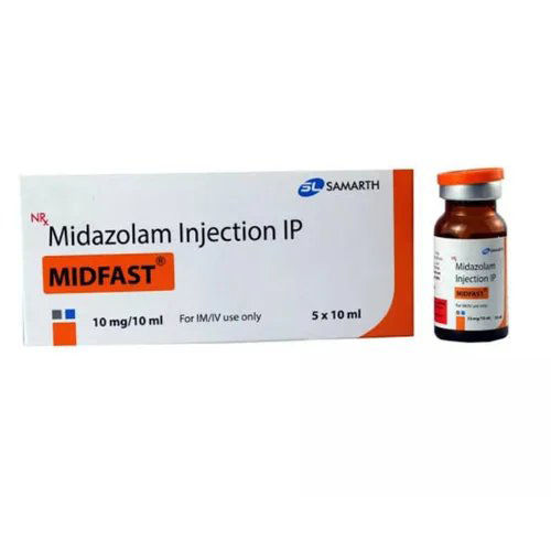 Midazolam injection, 10 mg