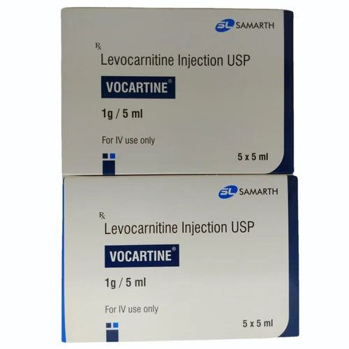 Levocarnitine Injection Usp, 5 ml