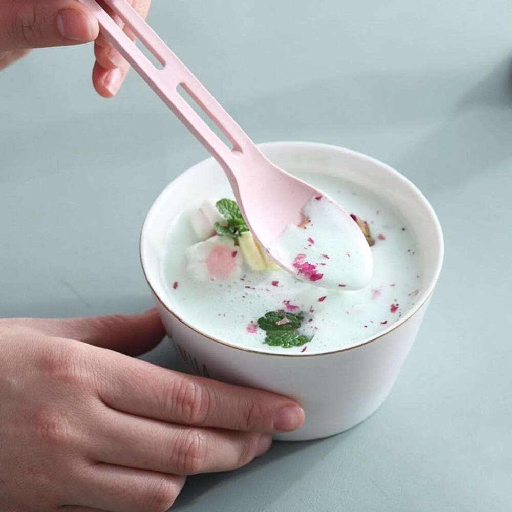 3 In 1 Reusable Spoon, Knife Forks Tableware, Spoons