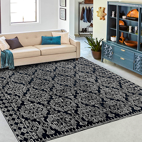 Printed Hand Tufting Carpet - High-quality Acrylic, Rectangular Shape | Customizable Modern Designs For Commercial Spaces