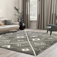Grey Tufted Carpet