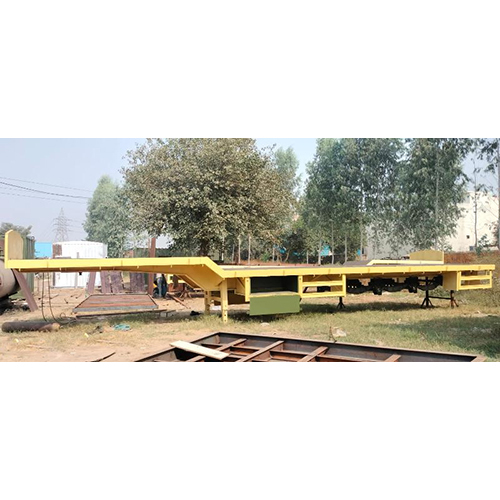 Semi Bed Trailers - Material: Iron