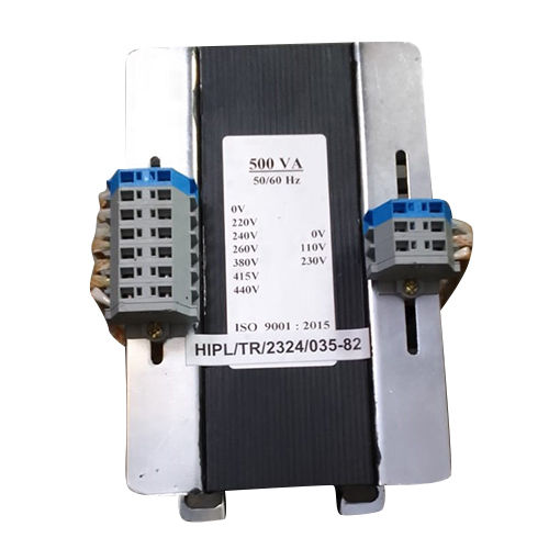 500Va Control Transformer - Current: Ac