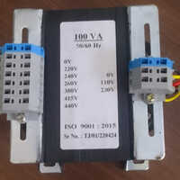 100va Single Phase Control Transformer - Current: Ac