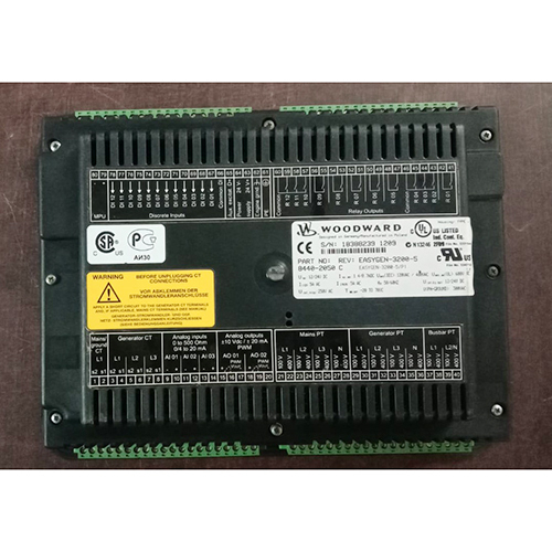 Woodward 3200-5 Controller - Current: Ac