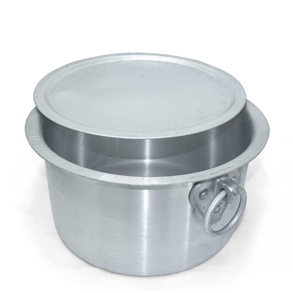 Aluminium Patila/Bhagona With Lid