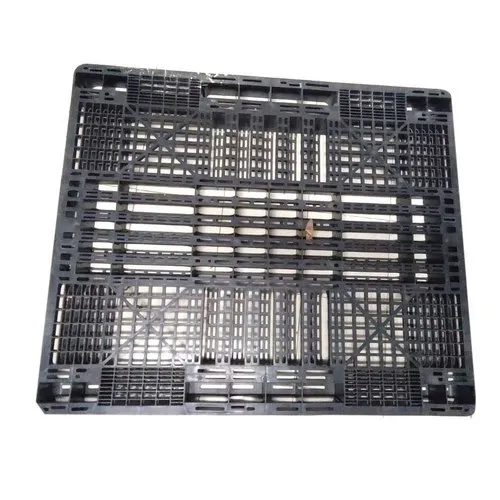 Rectangular Black Plastic Pallet