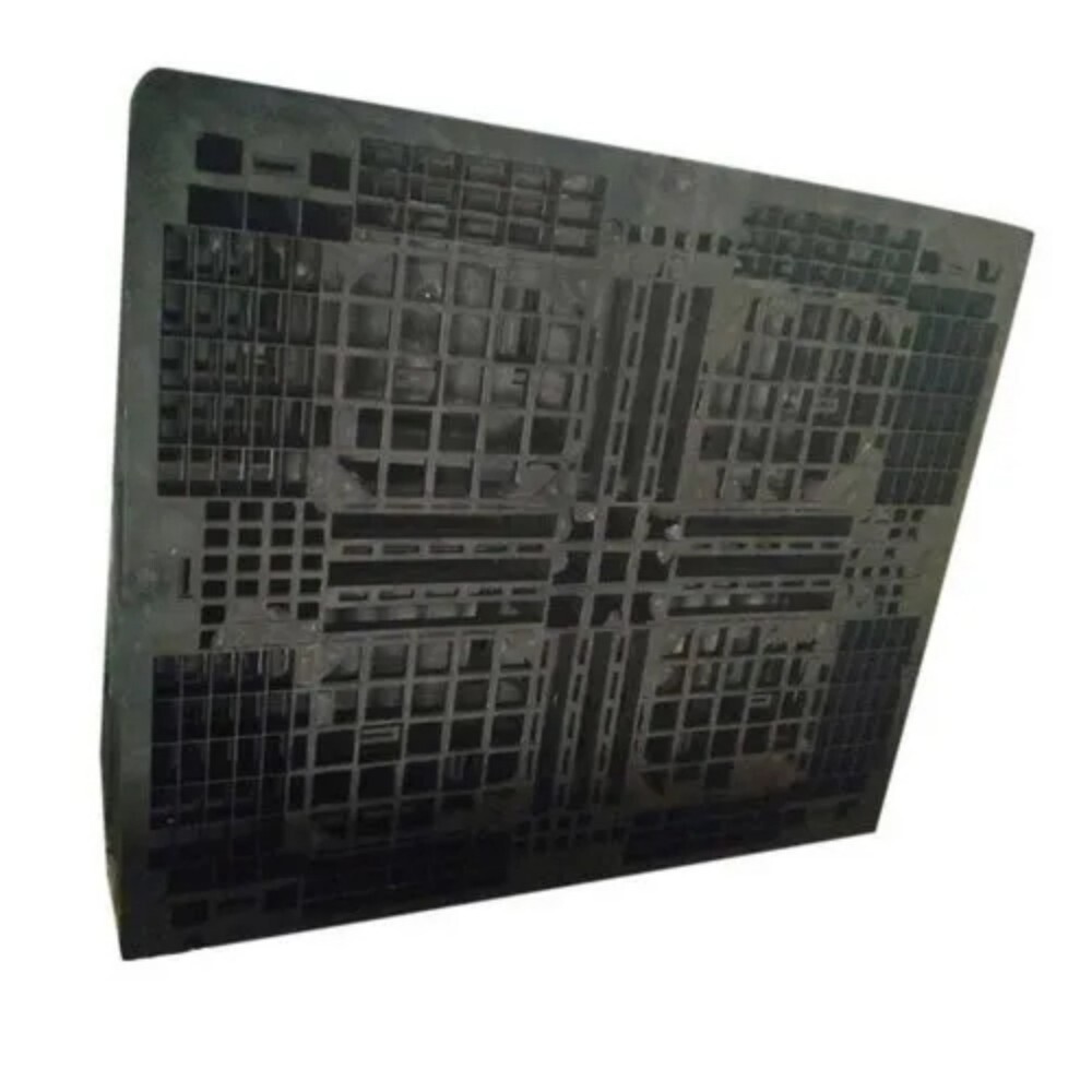 Black Warehouse Plastic Pallet - Load Capacity: 1000 Kilograms (Kg)