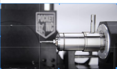 V2-50 5 Axis Cnc Machine - Color: Blue