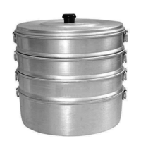Aluminium Momos Steamer - Capacity: 6 Ltr