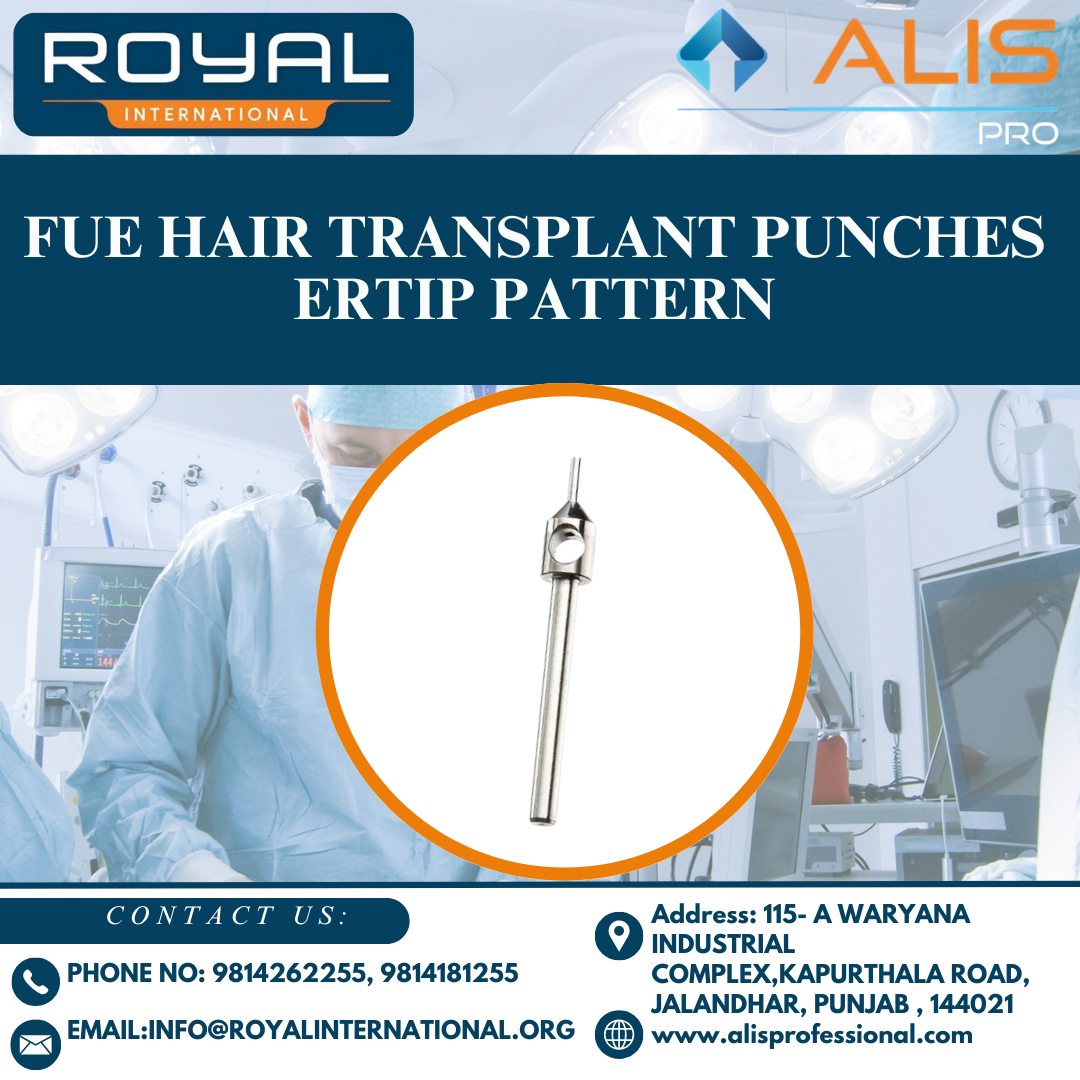 Fue Hair Transplant Punches ERTIP Pattern