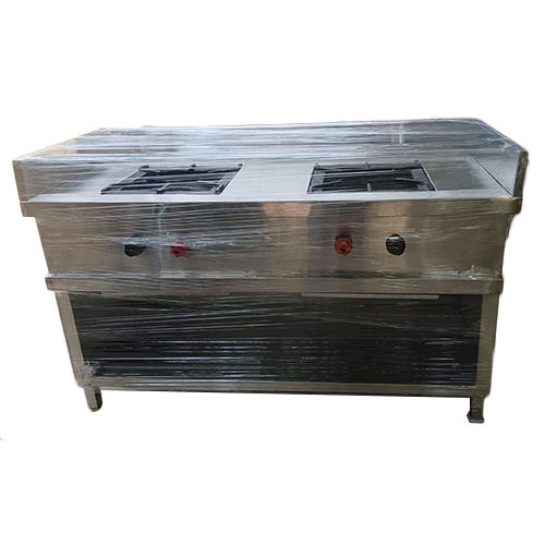 Stainless Steel Biryani Counter - Color: Silver