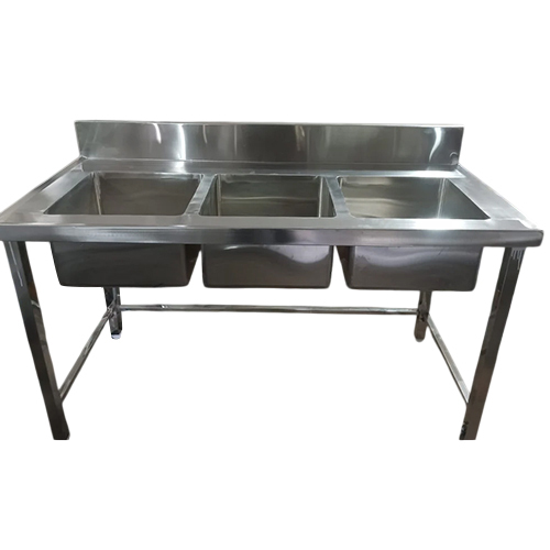 Three Sink Unit