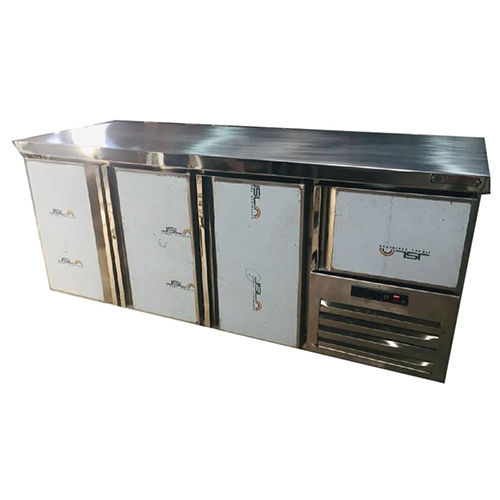 Undercounter Refrigerator Freezer - Color: Silver